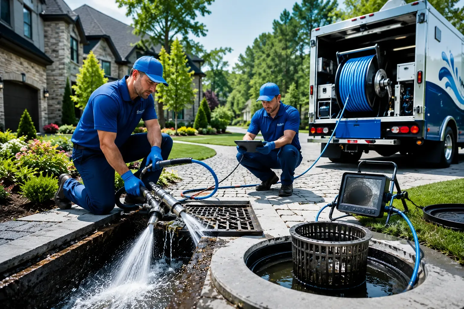 Local outdoor drain cleaning professionals in Roslyn, NY